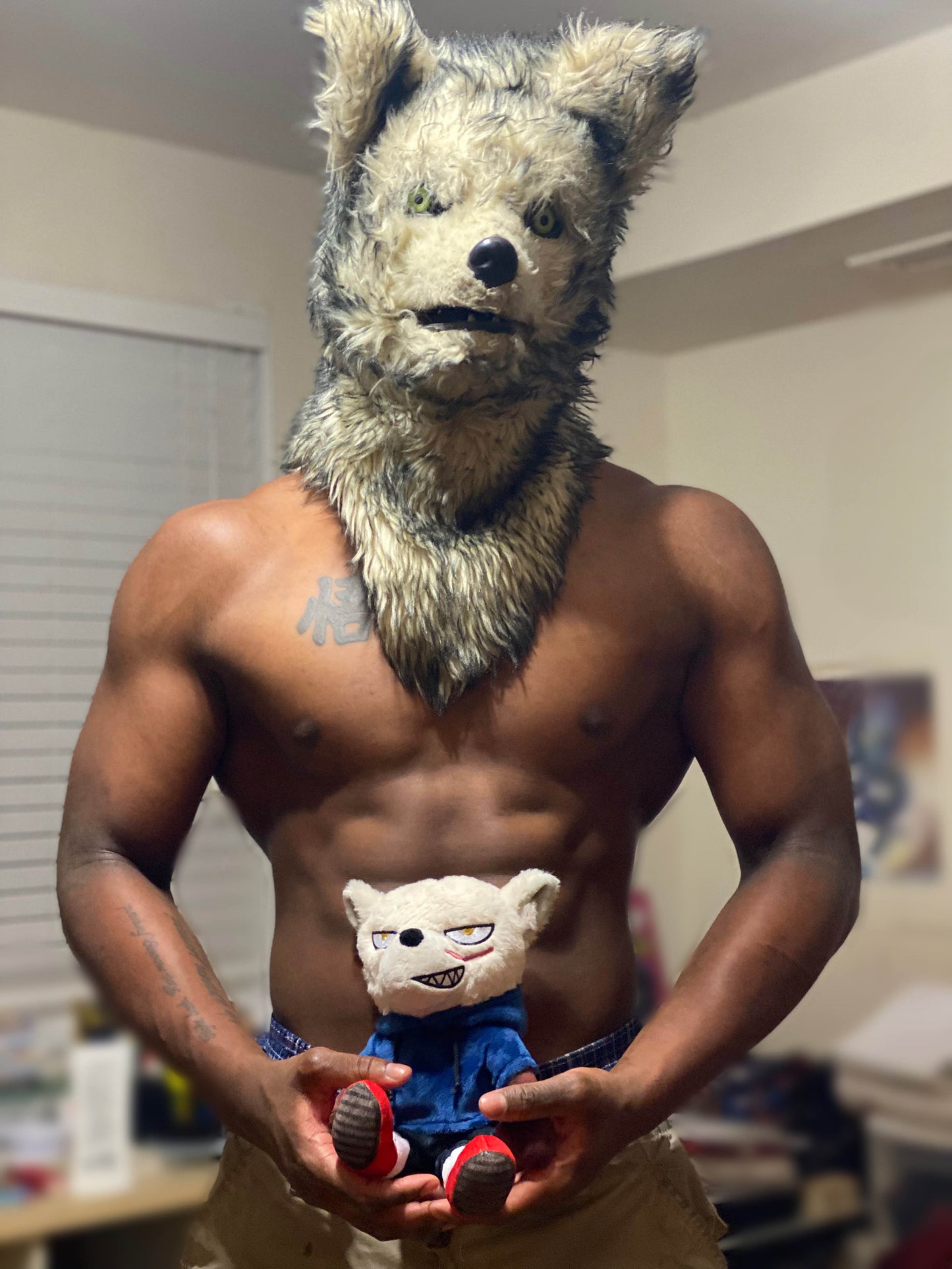 BLACK FRIDAY DISCOUNT DOG NIGGA - PLUSH REX (Now with REAL COCK)