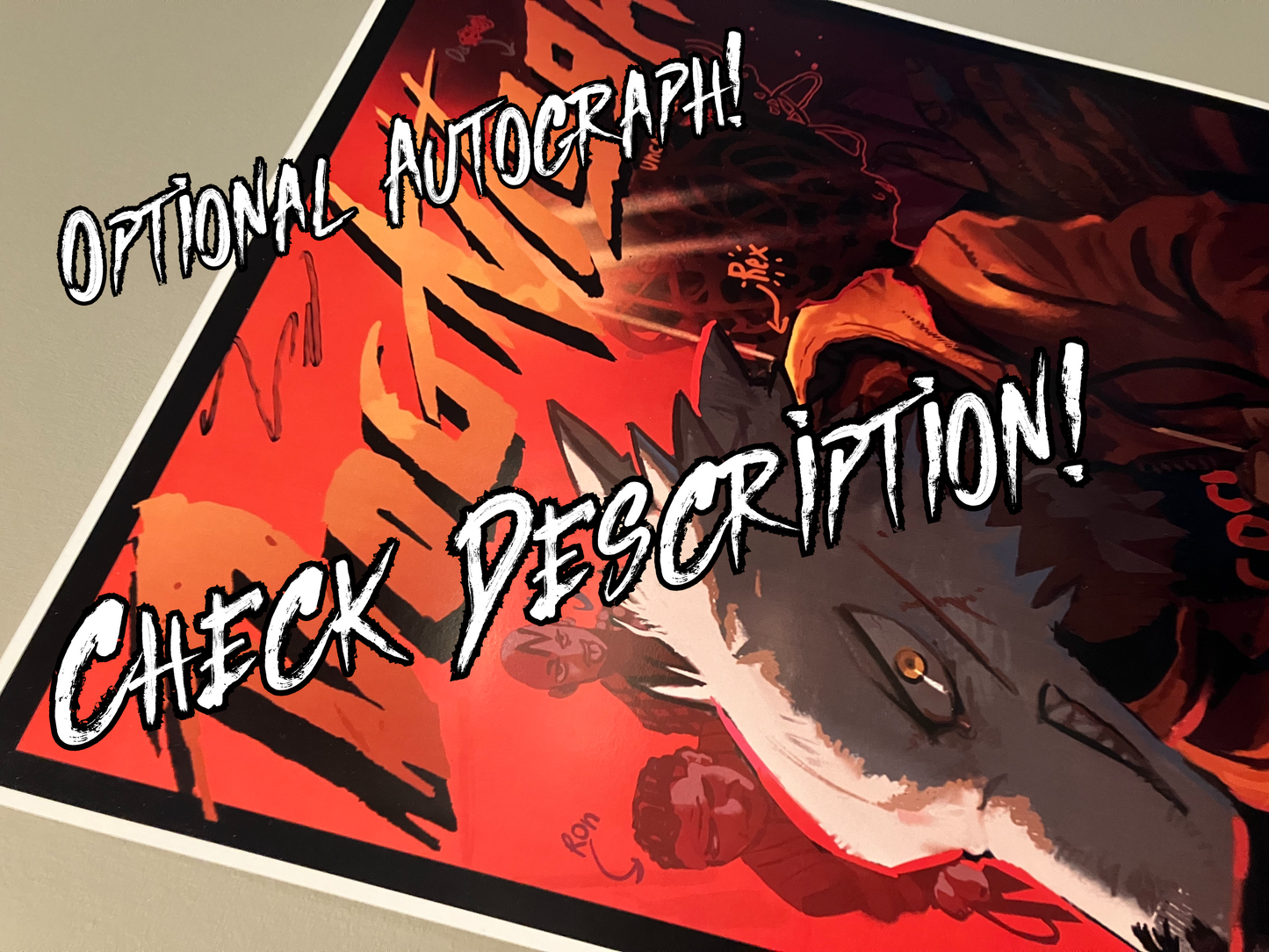 Book 6 13x19 POSTER (Standard or Autographed)