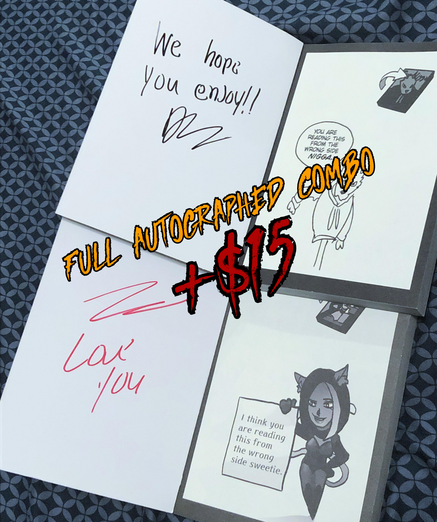 DOG NIGGA COMBO DEAL (Standard or Autographed)