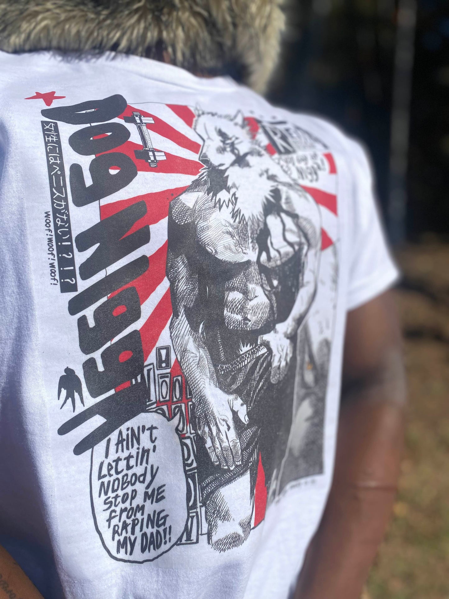 Dog Nigga "Ain't Nobody Stopping Me" T-Shirt (White, Grey, Black)