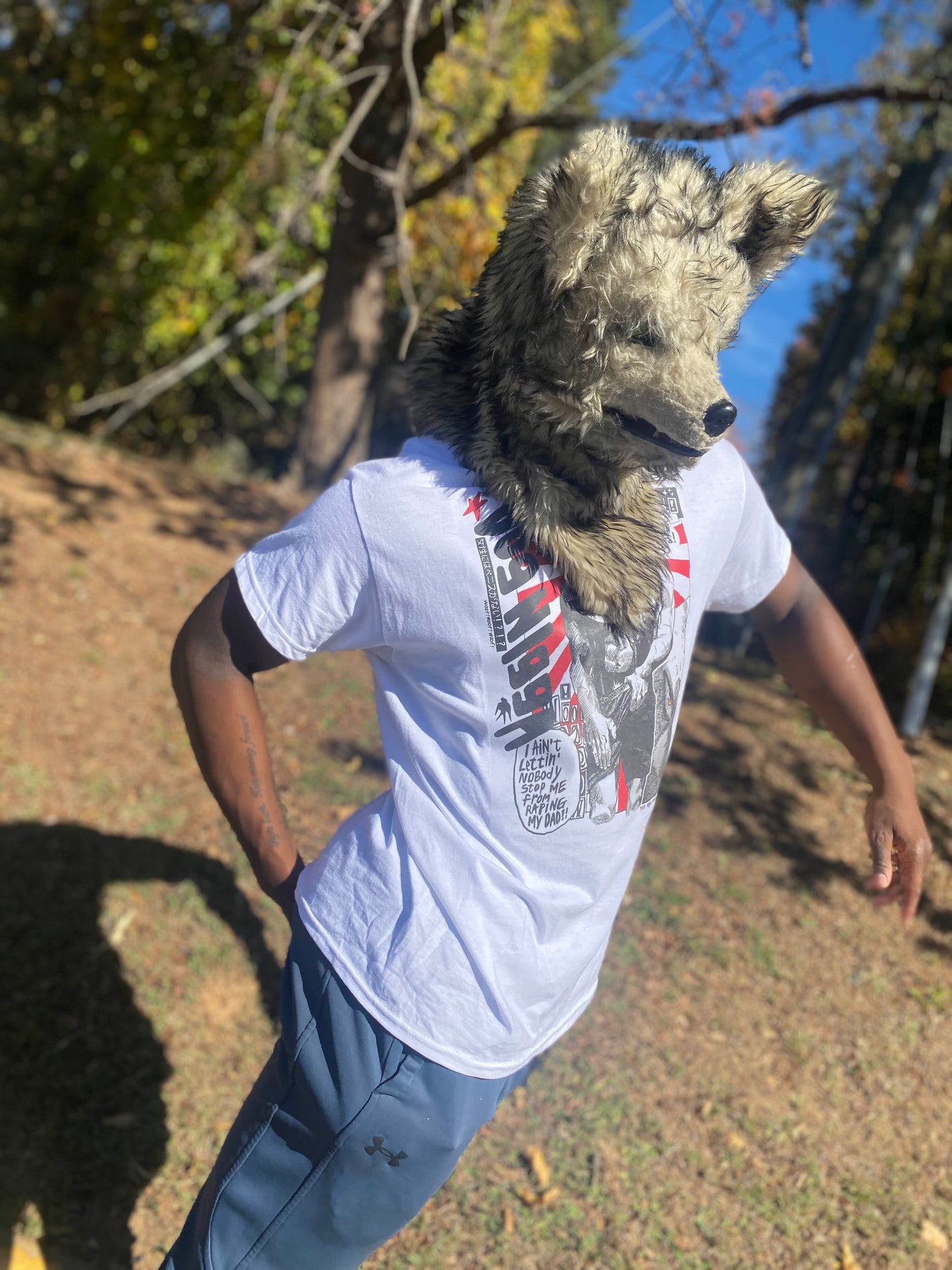 Dog Nigga "Ain't Nobody Stopping Me" T-Shirt (White, Grey, Black)