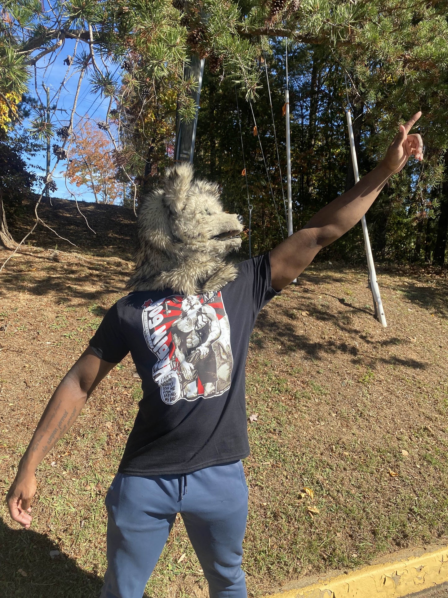 Dog Nigga "Ain't Nobody Stopping Me" T-Shirt (White, Grey, Black)