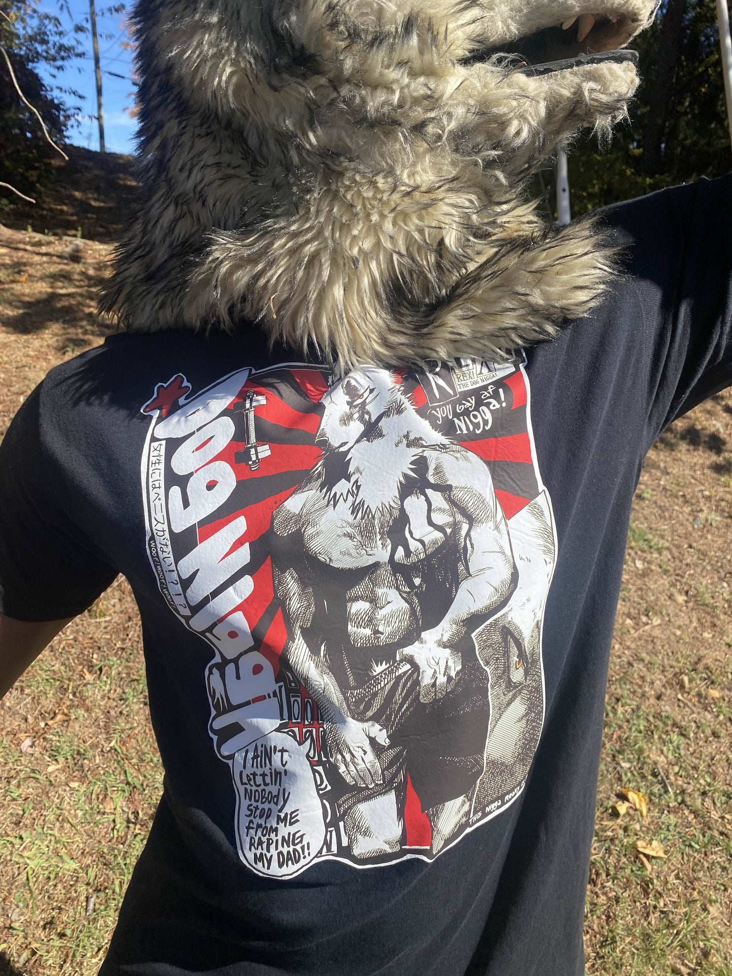 Dog Nigga "Ain't Nobody Stopping Me" T-Shirt (White, Grey, Black)