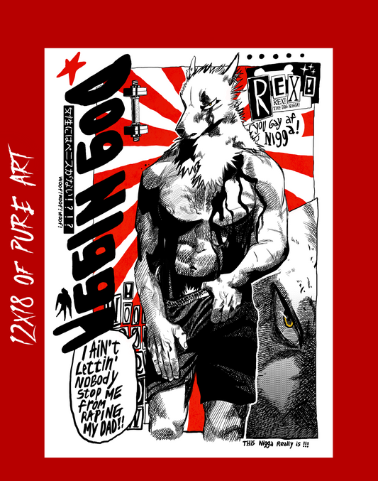 REX (White Variant) 12x18 POSTER (Standard or Autographed)