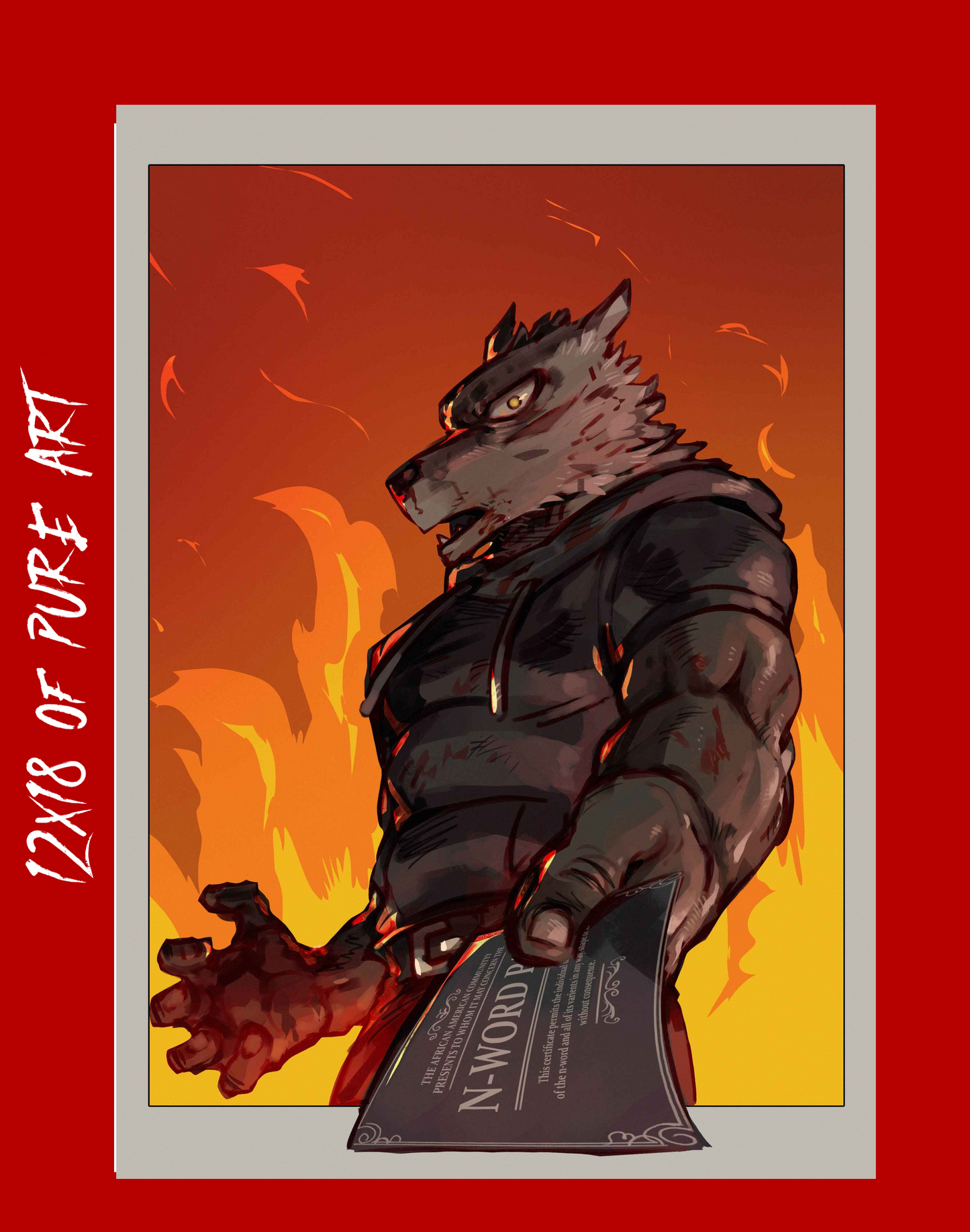 WITH GREAT POWER 12x18 POSTER (Standard or Autographed)