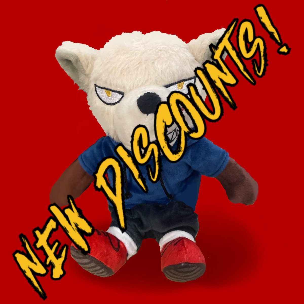 BLACK FRIDAY DISCOUNT DOG NIGGA - PLUSH REX (Now with REAL COCK)