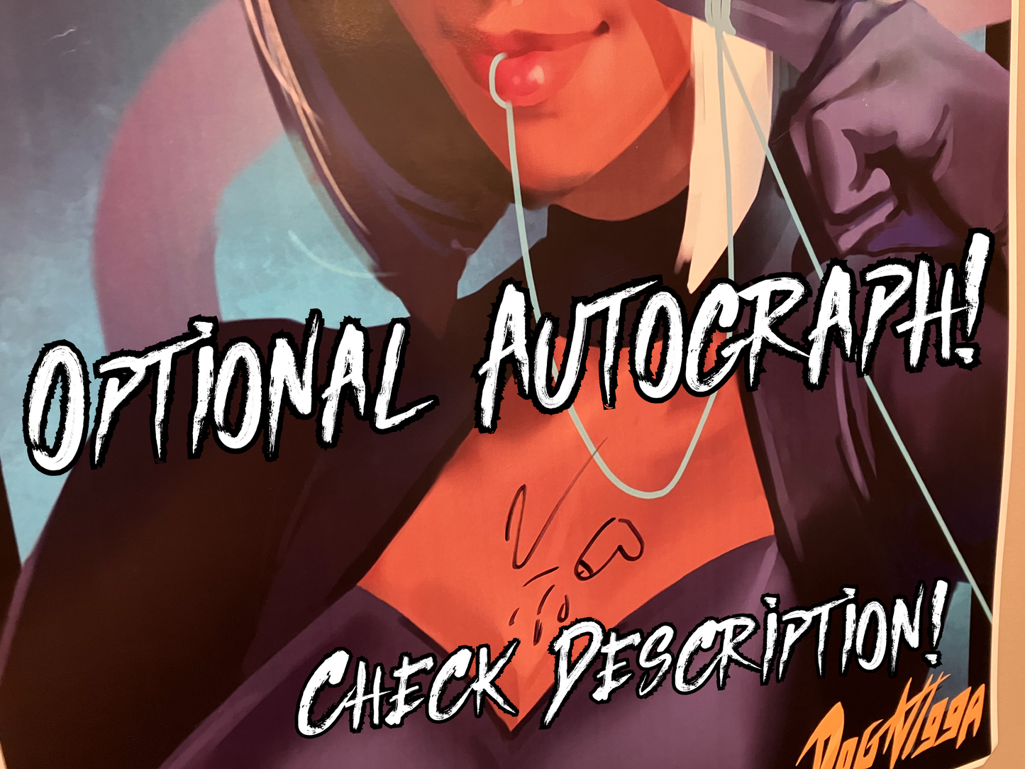Trish 13x19 POSTER (Standard or Autographed) – Dog Ningen Official Trish 13x19 POSTER (Standard or Autographed) – Dog Ningen Official